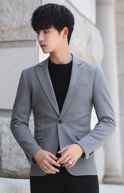 休闲小西装搭配简单时尚图片攻略6