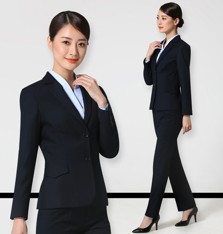 国内主要银行工作服图片赏析6